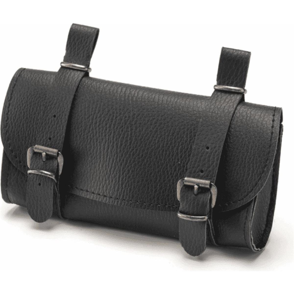 8051772123604 - Schwarze Kunstleder Reisetasche für Eisen 16x35x9 cm - Elegant und Praktisch