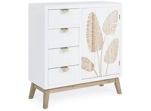 8051836308152 - Yes Everyday - Folium Sideboard 1 Tür 4 Schubladen 75x30x80h cm