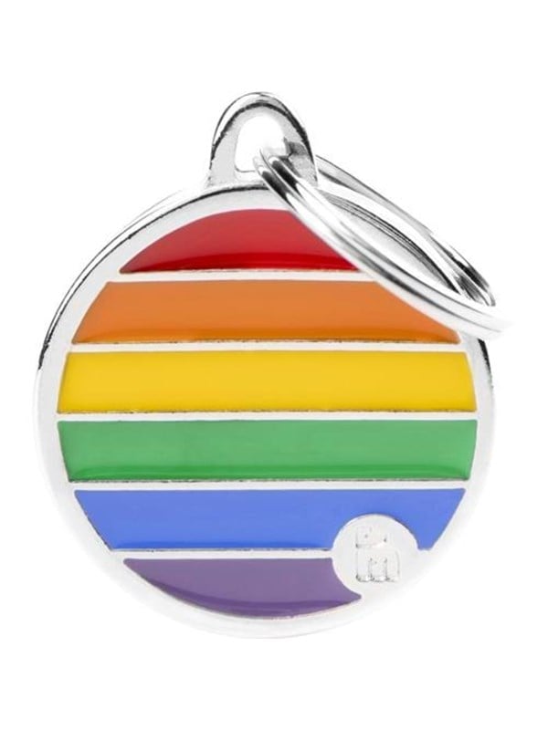 8051938216515 - Rainbow Circle ID Tag