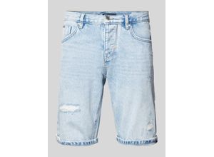 8052136527830 - Slim Fit Jeansshorts im Destroyed-Look