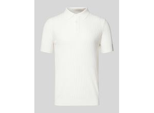 8052136542994 - Poloshirt mit Strukturmuster