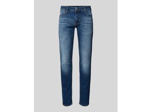 8052136551224 - Tapered Fit Jeans im 5-Pocket-Design