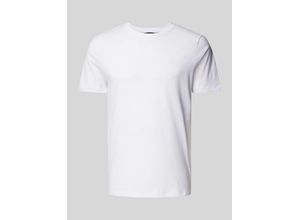 8052136575206 - T-Shirt mit Label-Print