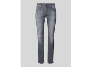 8052136638314 - Tapered Fit Jeans im Destroyed-Look