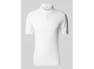 8052136744473 - Slim Fit Poloshirt mit gerippten Abschlüssen