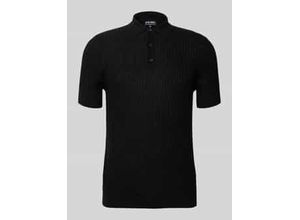 8052136744930 - Slim Fit Poloshirt mit Strukturmuster