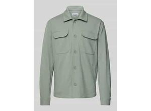 8052136834150 - Regular Fit Hemdjacke mit Kentkragen