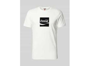 8052136915194 - T-Shirt mit Label-Print