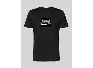 8052136915217 - T-Shirt mit Label-Print