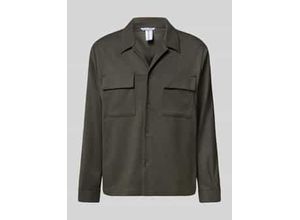 8052136957392 - Regular Fit Hemdjacke mit Reverskragen 8052136957392 - Regular Fit Hemdjacke mit Reverskragen
