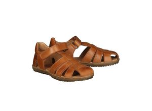 8052324072630 - Naturino - Leder-Sandalen SEE mit Zehenschutz in cognac Gr22