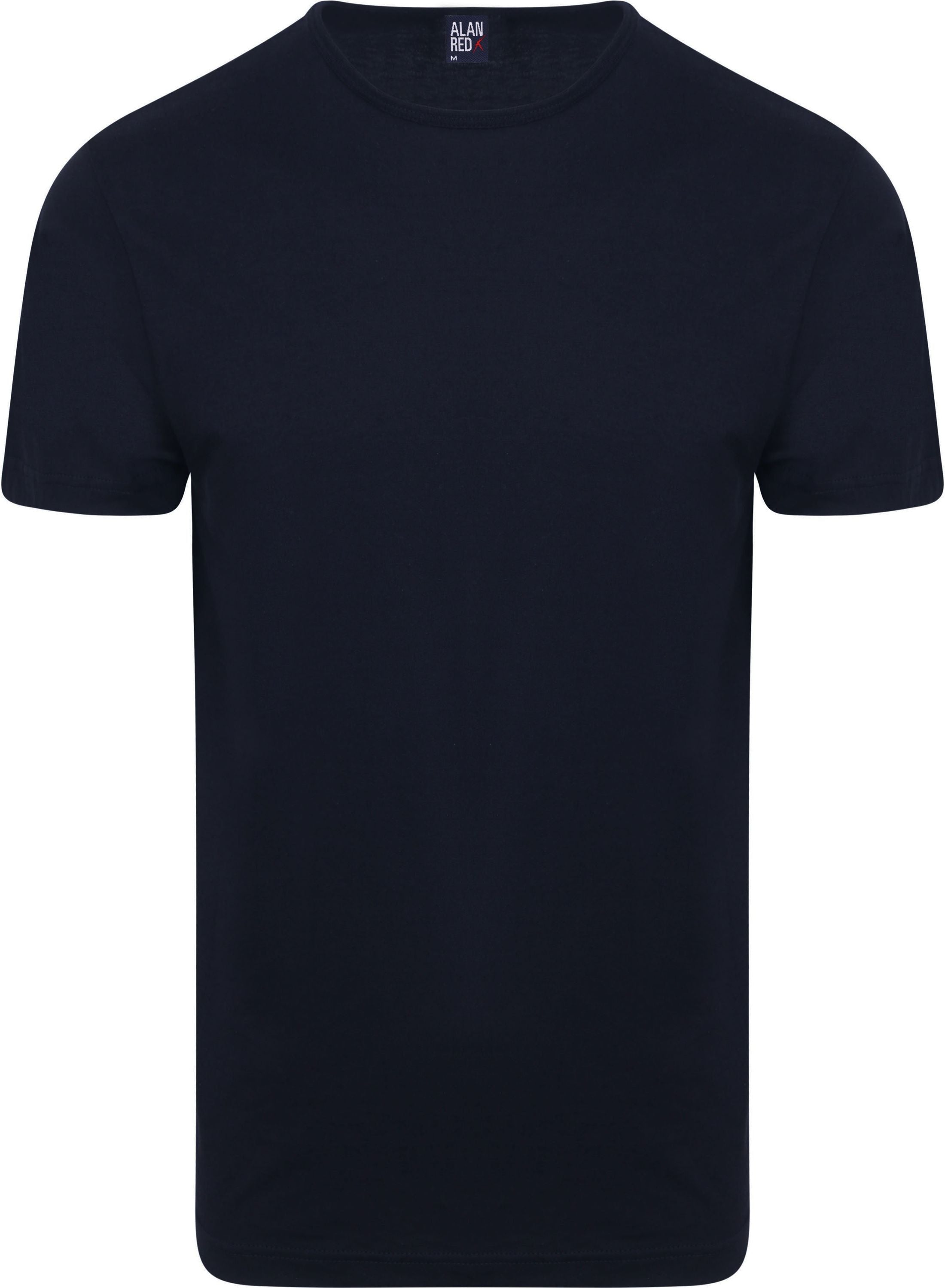 8052464830138 - T-Shirt - Rundhalsausschnitt - Navy - Größe S (4 PACK)