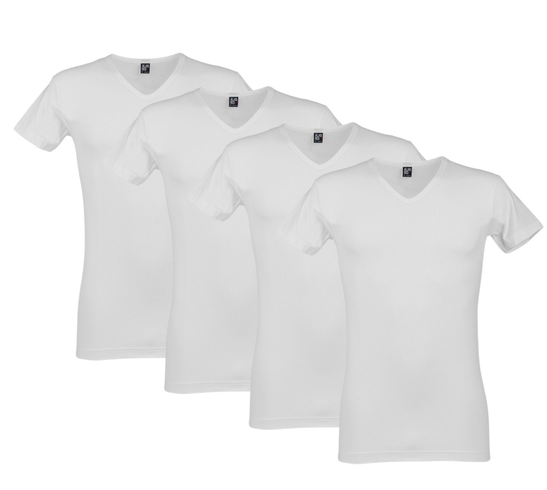 8052469595674 - 4x Oklahoma oder Ottawa T-Shirt - Männer - weiß - Größe S