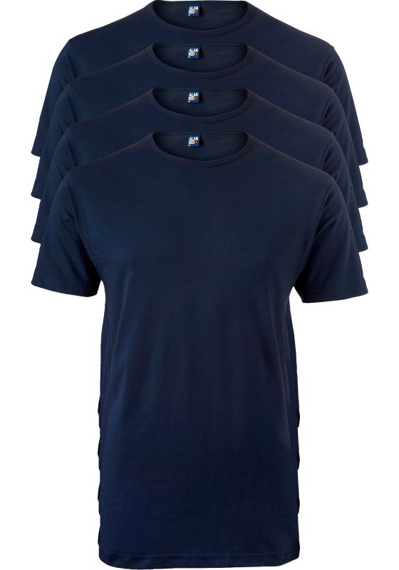 8052469595773 - Ottawa T-Shirts - O-Neck Shirt - Blau - Größe XXL - (4er-Pack)