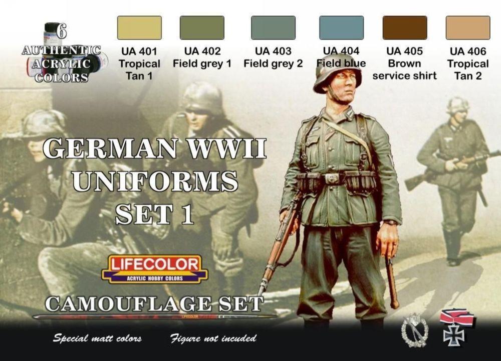 8052478350042 - German military uniforms WWII set n1