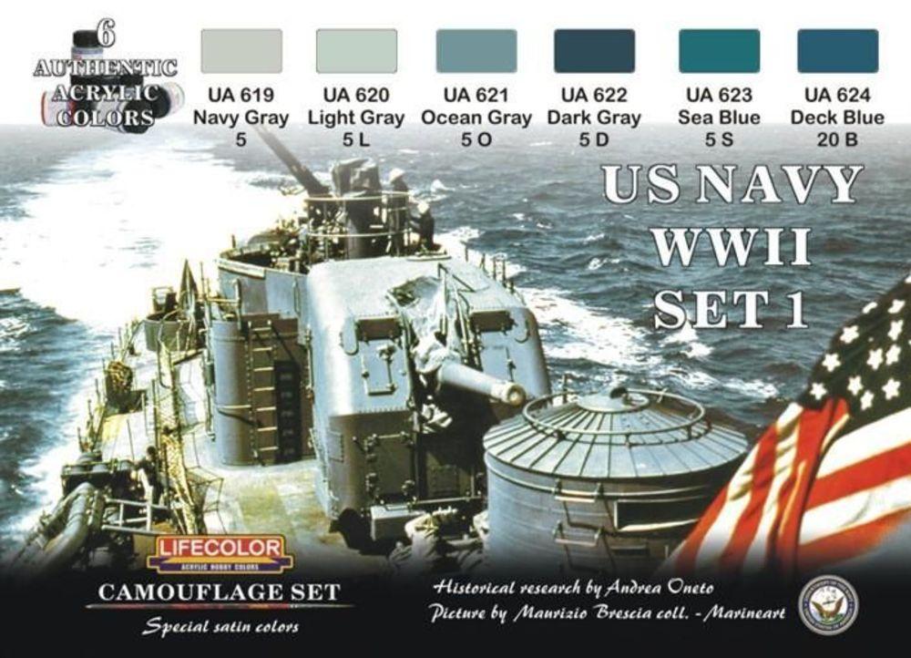 8052478350240 - Camouflage Set US Navy WWII Set 1