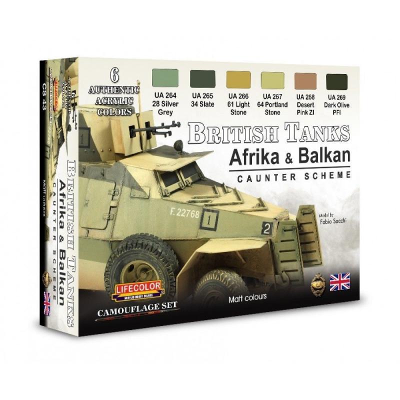 8052478350431 - British Tanks WWII (Afrika & Balkan)