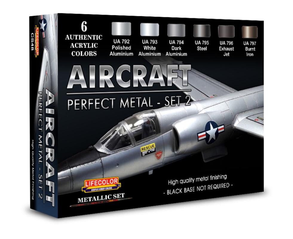 8052478350486 - Aircraft - Perfect Metals - Set Nr 2 [6 x 22 ml]