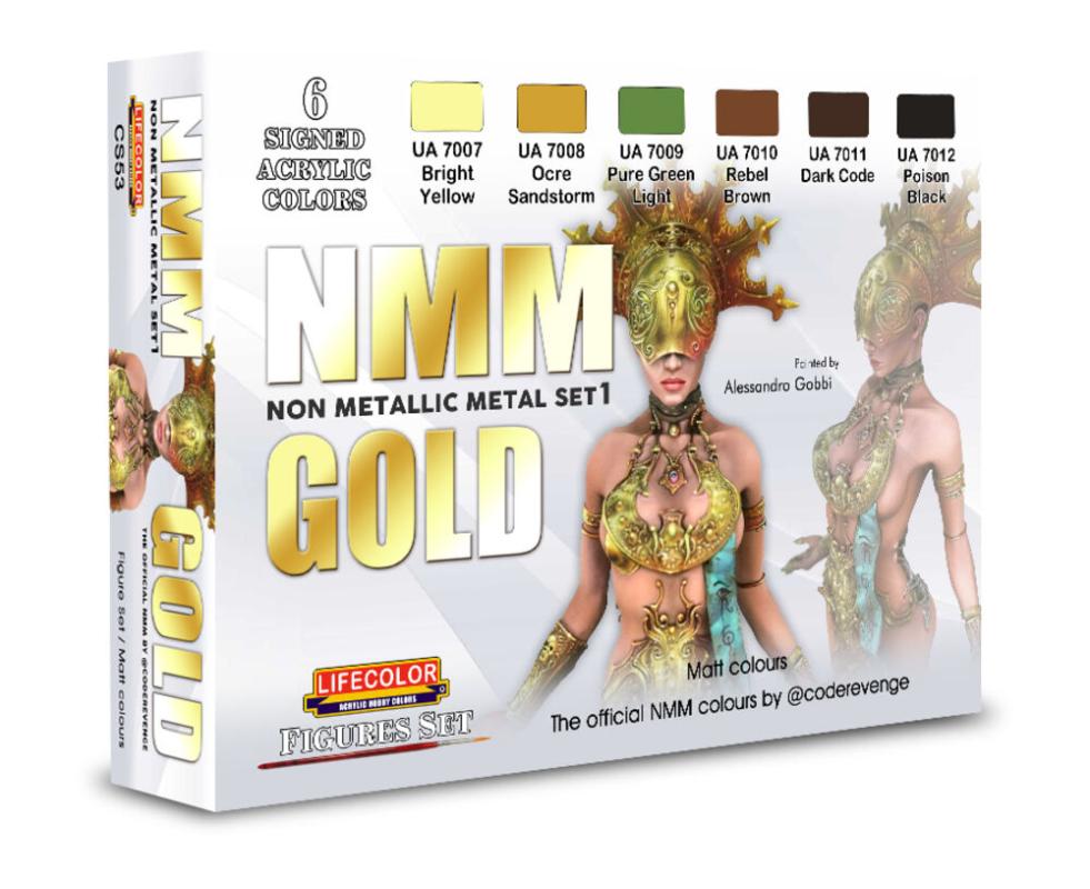 8052478350530 - NMM - Non Metallic Metal - Set Nr - Gold [6 x 22 ml]