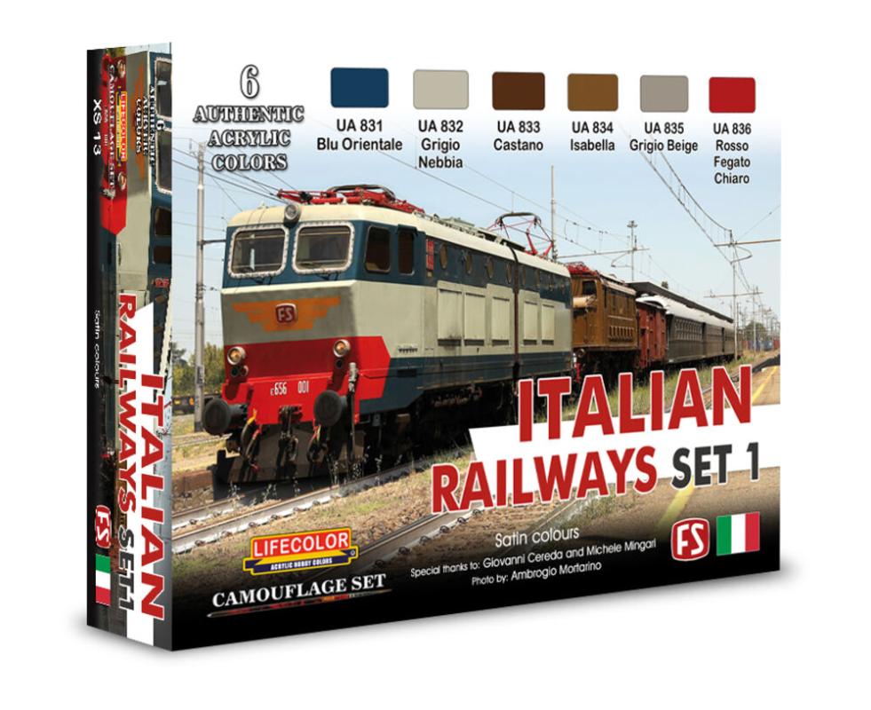 8052478351636 - Italian Railways Set - Nr 1 [6 x 22 ml]