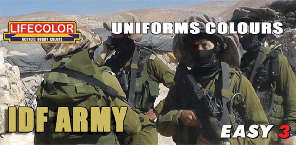 8052478352107 - Uniforms colours IDF Army