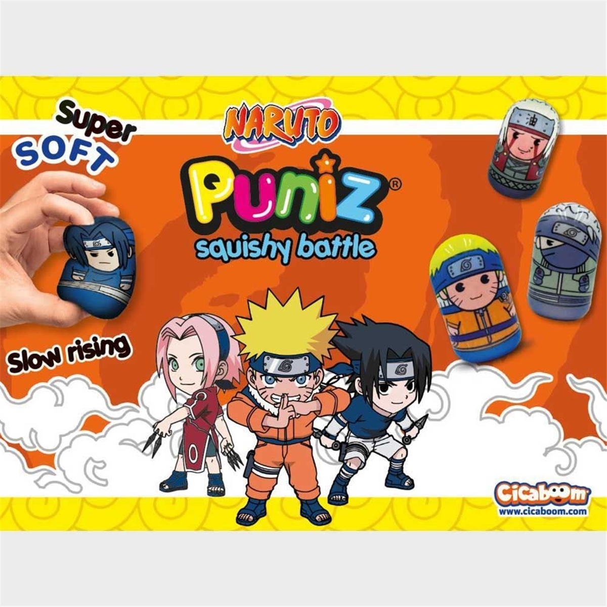 8052532633128 - Figurenkollektion für Kinder Naruto Puniz Squishy