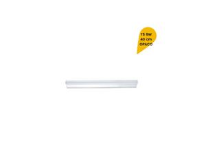 8052575736053 - Trade Shop Traesio - led neon T5 deckenleuchte unter oberschrank matt glasrohr 8 watt 40 cm Kühles Weiß - Kühles Weiß