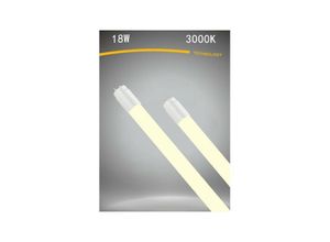 8052575737241 - Trade Shop Traesio - neon led matt T8 G13 18 w kalt warm natürlich weiss lichtrohr 120 cm Warmes Weiß - Warmes Weiß