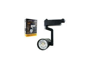 8052575741057 - Trade Shop Traesio - LED-Schienenstrahler schwarze Schienenlampe 30 w natürliches warmes kaltes Licht F-30W8H Naturweiß - Naturweiß