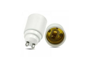 8052575748698 - Trade Shop Traesio - GU10 auf E27 lampe reduzierung konverter adapter