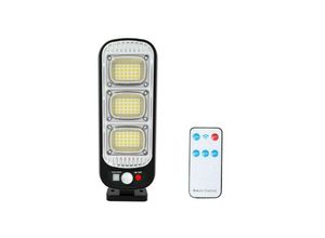 8052575811880 - Trade Shop Traesio - strassenleuchte mit photovoltaik-solarmodul sensor 72 led smd gl