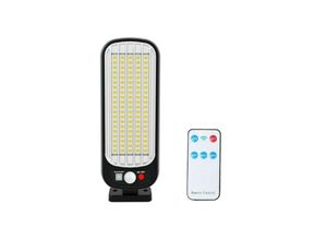 8052575812214 - Trade Shop Traesio - strassenleuchte mit photovoltaik-solarmodul sensor 100 led smd gl