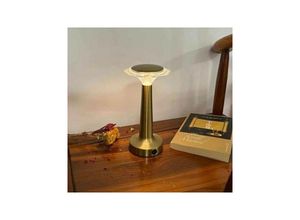 8052575814485 - Trade Shop Traesio - vintage led wiederaufladbare usb tischlampe warmes licht für bars clubs