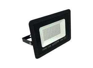 8052575822794 - Trade Shop Traesio - led-strahler für den aussenbereich 100W schwarz IP65 licht 6500K 4000K 3000K Naturweiß - Naturweiß