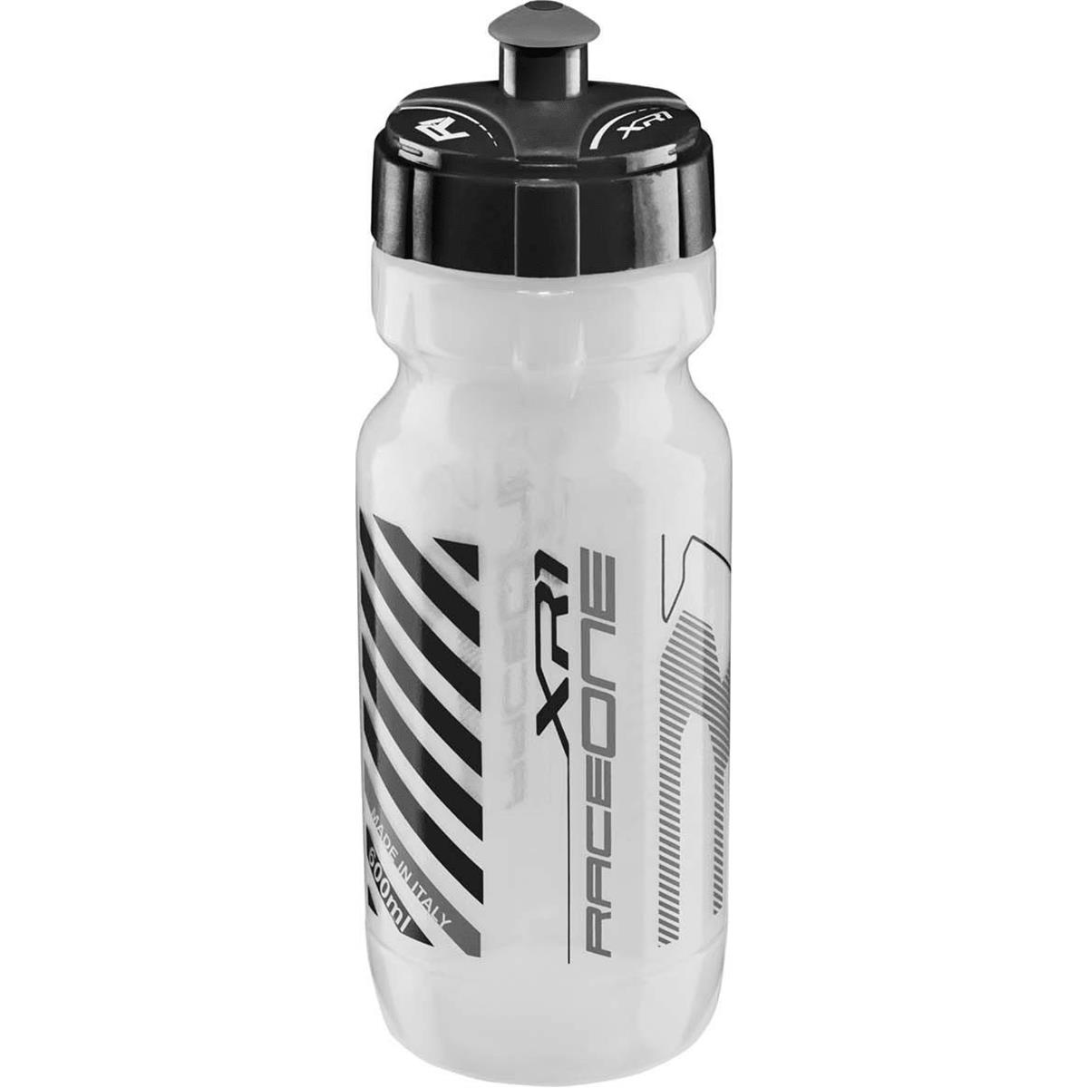 8052747191772 - XR1 Trinkflasche 600ml Ice Schwarz mit RaceOne Deckel - Ideal für Sport und Alltag 8052747191772 - XR1 Trinkflasche 600ml Ice Schwarz mit RaceOne Deckel - Ideal für Sport und Alltag