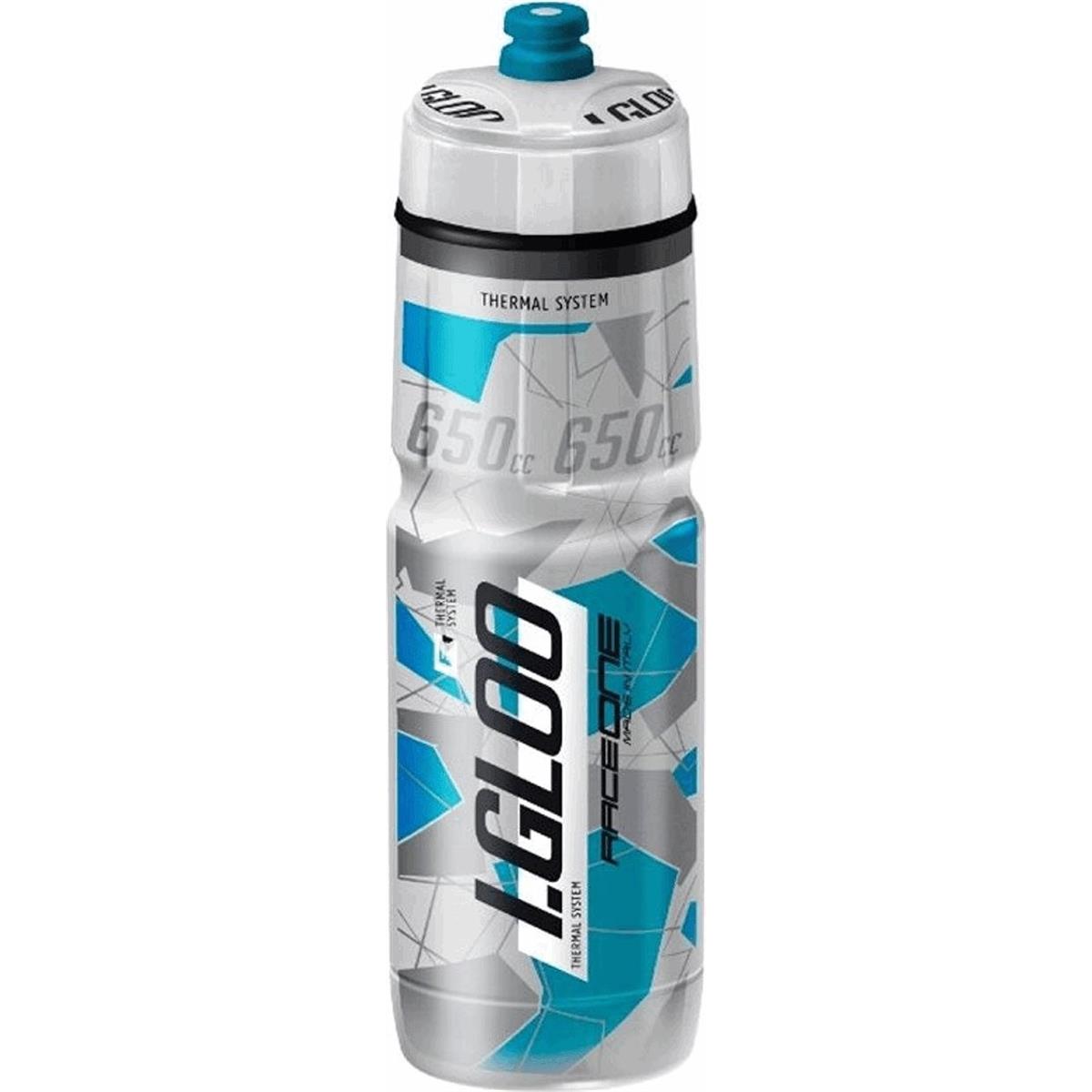 8052747193097 - Thermo-Flasche 650ml IGLOO 20 Himmelblau - RaceOne für Sportaktivitäten