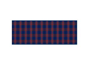 8052773418621 - Dmora Küchenläufer 100% Made in Italy Schmutzabweisender Teppich mit Digitaldruck Rutschfester und waschbarer Läufer Modell Tartan - Dana 140x52