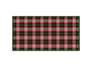 8052773455428 - Doge Milano - Dmora Küchenläufer 100% Made in Italy Schmutzabweisender Teppich mit Digitaldruck Rutschfester und waschbarer Läufer Modell Tartan