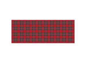 8052773455459 - Doge Milano - Dmora Küchenläufer 100% Made in Italy Schmutzabweisender Teppich mit Digitaldruck Rutschfester und waschbarer Läufer Modell Tartan