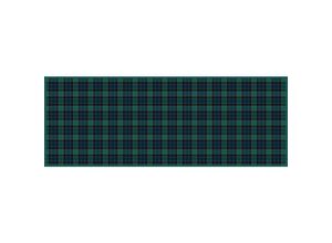 8052773455466 - Doge Milano - Dmora Küchenläufer 100% Made in Italy Schmutzabweisender Teppich mit Digitaldruck Rutschfester und waschbarer Läufer Modell Tartan