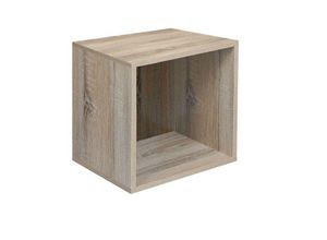 8052773540988 - Dmora Cube Bücherregal Eiche 35x35x29 cm