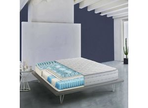 8052773792448 - Dmora - Doppelmatratze Dkouame Memory Foam-Matratze und Taschenfedern 100% Made in Italy Anti-Milbe und hypoallergen Cm 140x200 h26