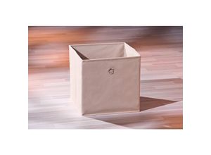 8052773798846 - Klappbarer Objekthalter aus Polypropylen Farbe Beige 32x32x31 cm - Dmora