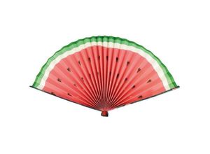 8052783613726 - Fiesta And Siesta - Folding Paper Fan - Aloha