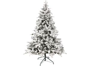 8052787047176 - Rebecca Mobili Verschneiter Weihnachtsbaum 150 cm dick Realistisch Künstliche Tanne 809 Zweige