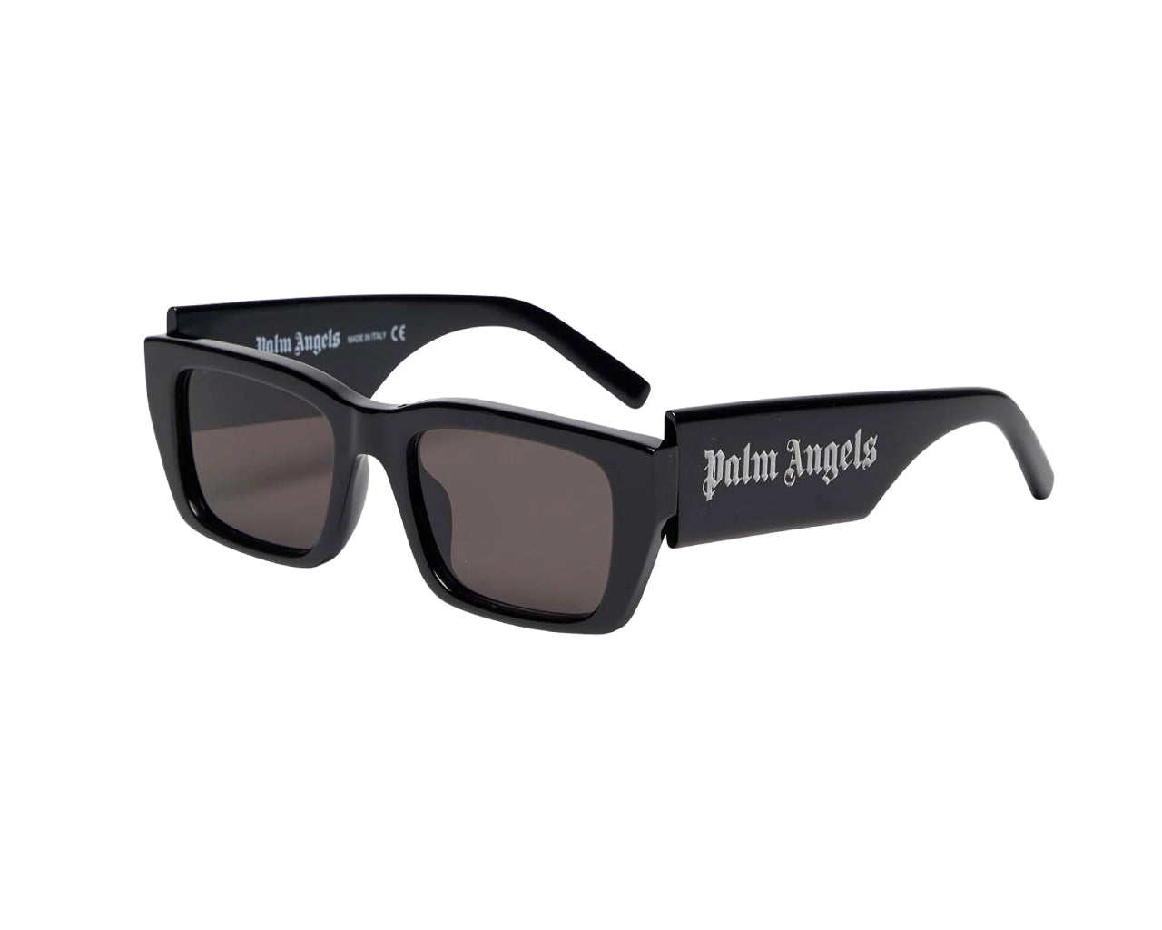 8052788632340 - PALM ANGELS Unisex PERI006 Palm 1007 black Gläser SONNENBRILLEN Acetat Schwarz Grau Quadratisch Normal