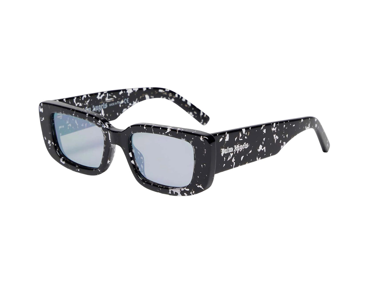 8052788635464 - PALM ANGELS Unisex PERI003 Giorgina 1040 Black crystal havana Gläser SONNENBRILLEN Acetat Schwarz Silber Quadratisch Normal