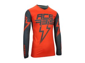 8052796903449 - Crossshirt X-Flex Blizzard Orange-Grau S