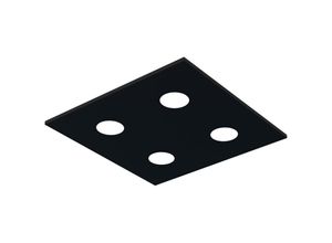 8052961759321 - River square 4x plafoniera monocolore opaco