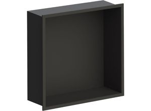 8053194188308 - Integrierte Aufbewahrungsnische in mattschwarzer Farbe 30 x 30 cm 18830 matt-schwarz 8053194188308 - Integrierte Aufbewahrungsnische in mattschwarzer Farbe 30 x 30 cm 18830 matt-schwarz
